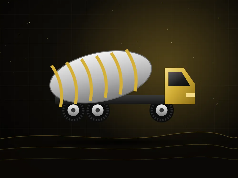 Concrete mixer truck