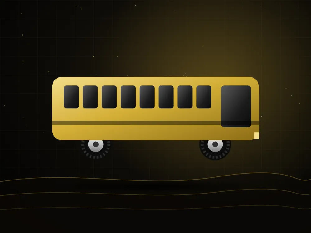 Staff transport bus